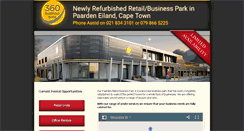 Desktop Screenshot of 360businessparks.info